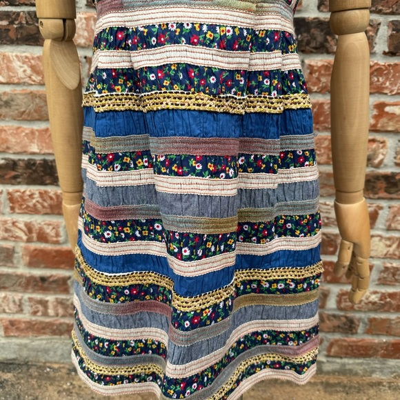 Free People Corinne denim and floral dress / 0 / Excellent condition - Picture 10 of 17